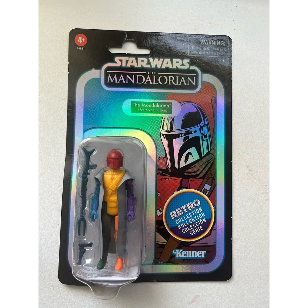 Hasbro Star Wars Retro‎ Collection The Mandalorian 3.75 in Action Figure - F6981